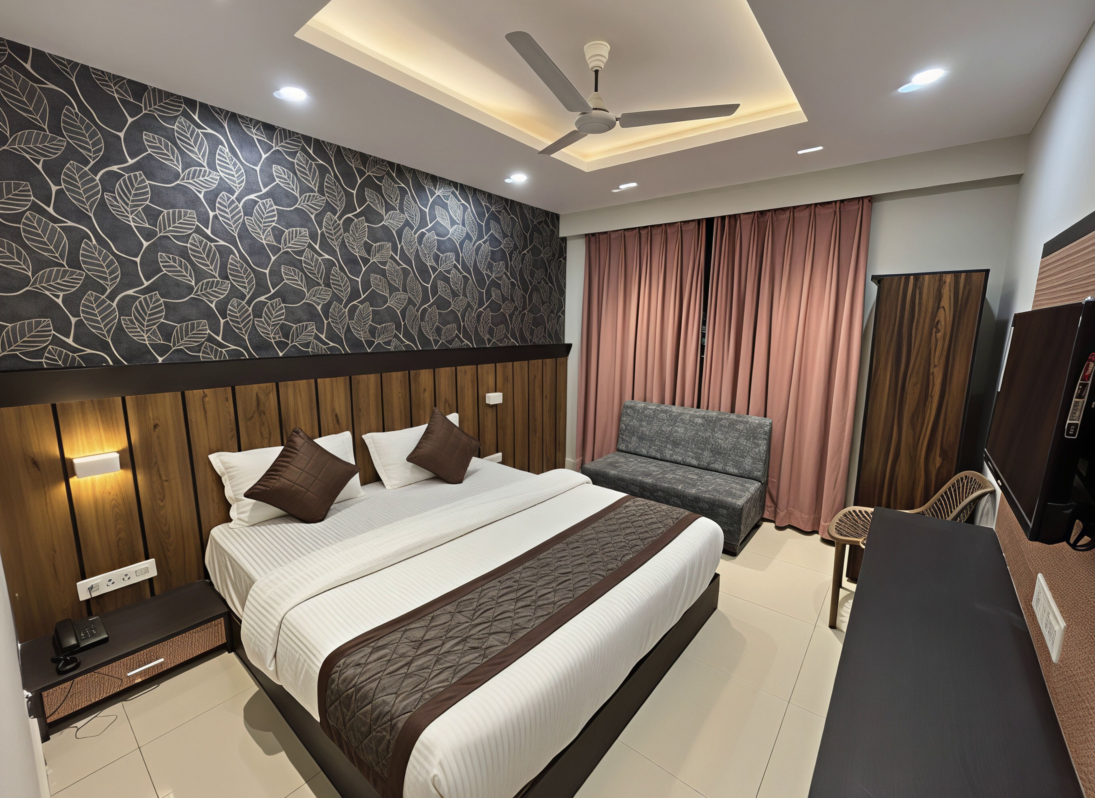 Superior-rum | Skrivbord, arbetsyta för laptop och gratis wi-fi