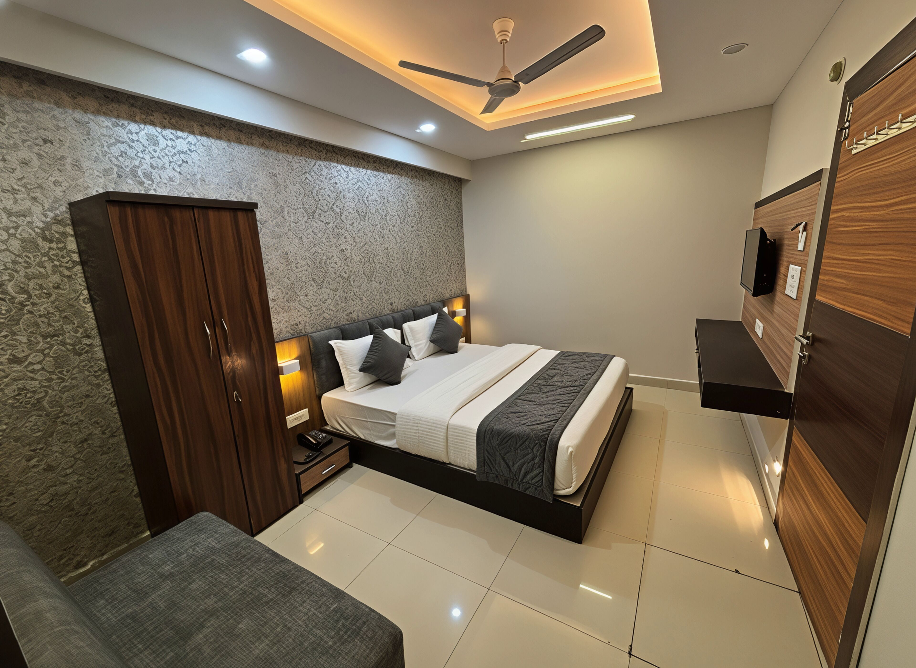 Deluxe-rum | Skrivbord, arbetsyta för laptop och gratis wi-fi