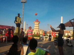 Overnattingsstedets uteområder