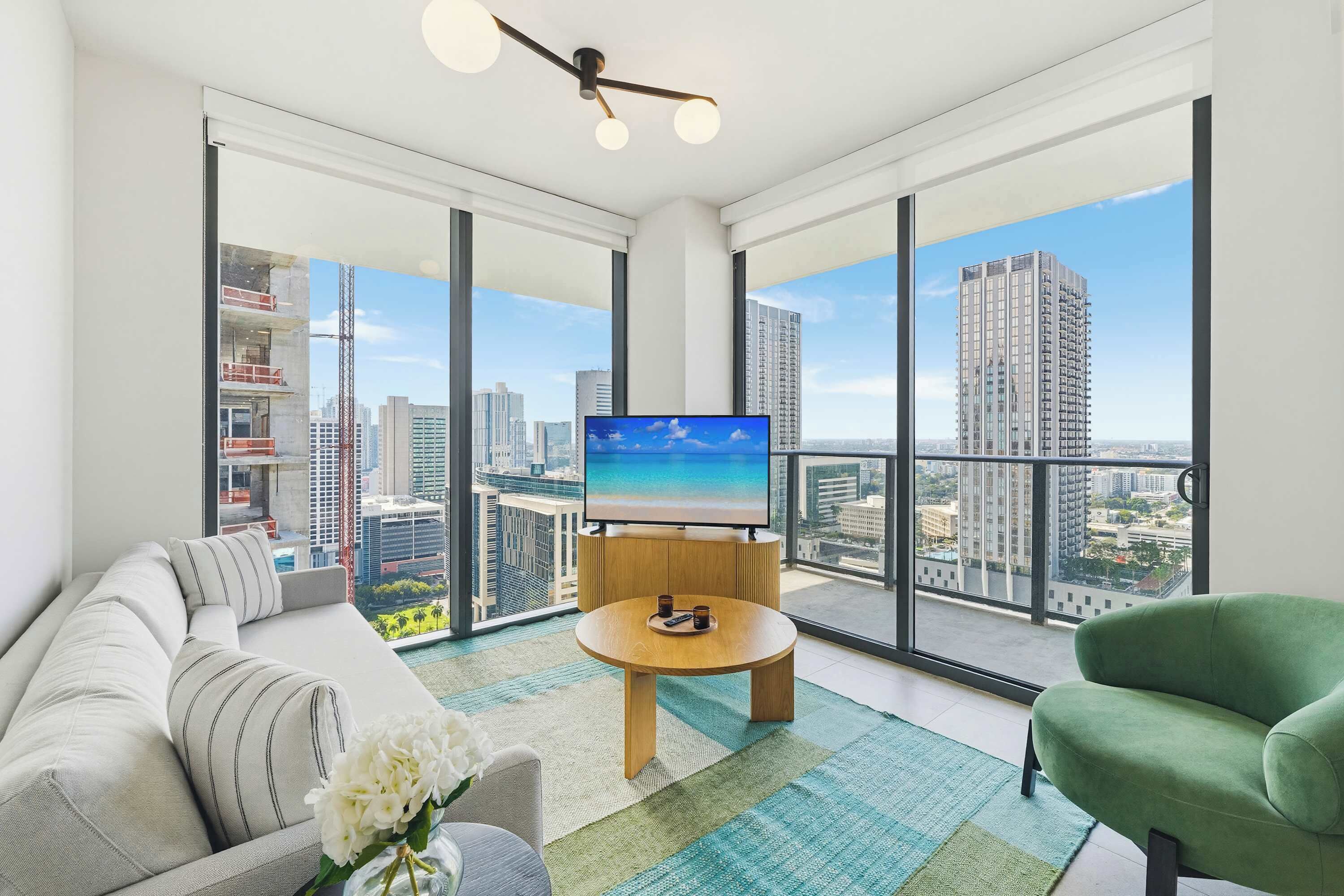 Televisie en een kantoor