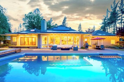 Exclusive Lux Villa Estate-Sonoma+Events+Pool+HTub