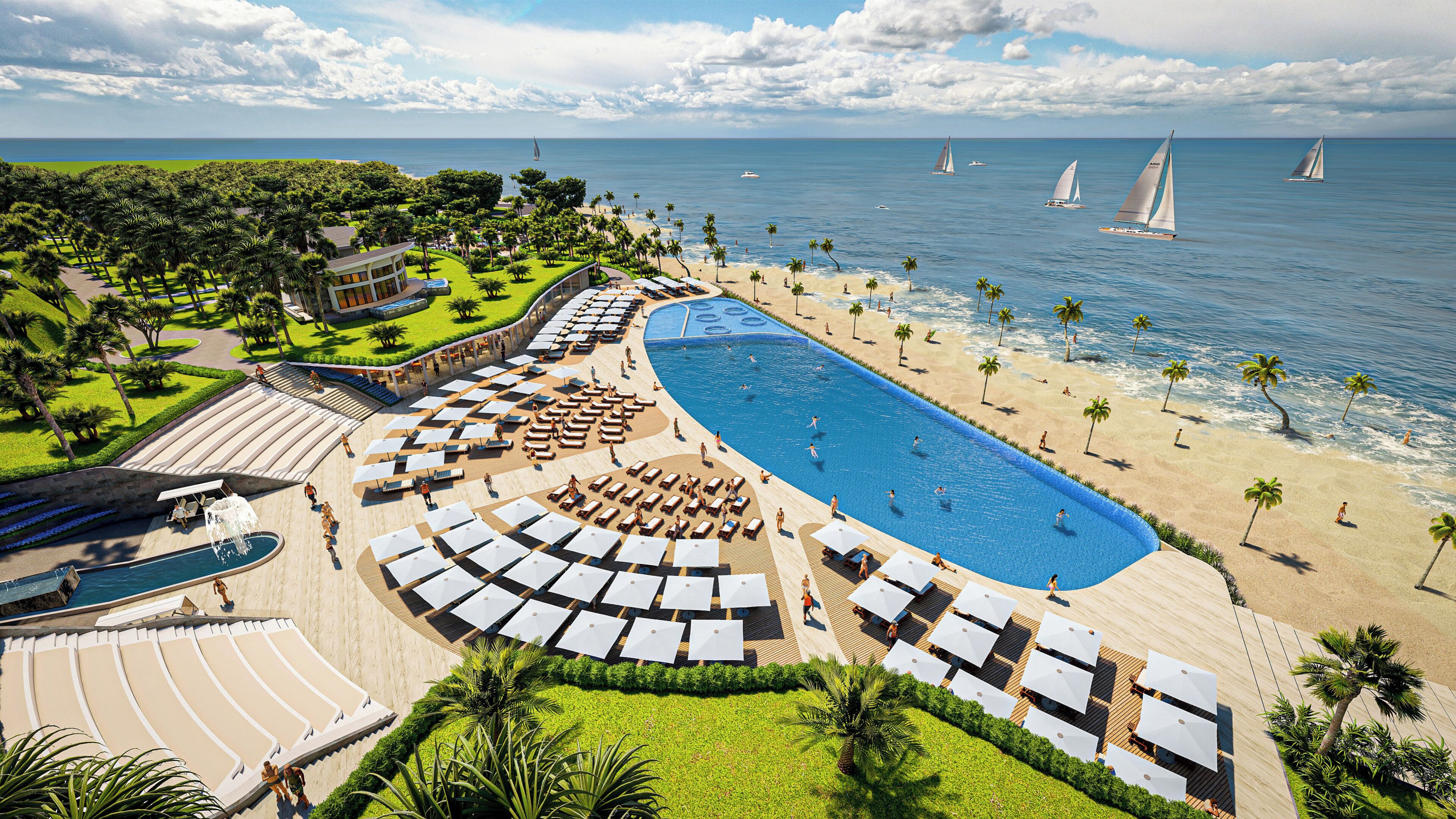 Outdoor pool