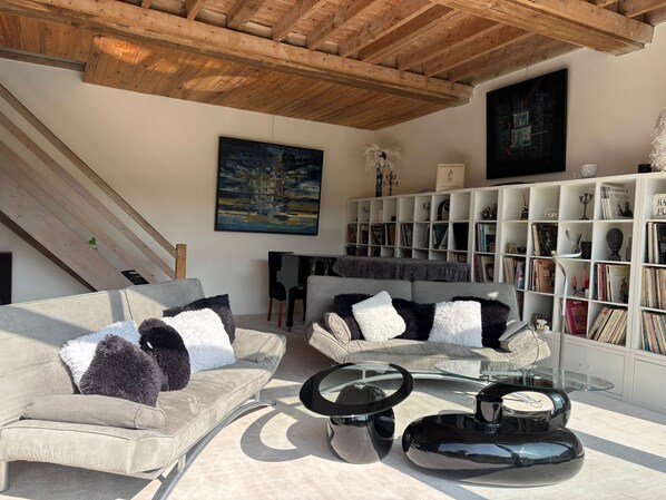 TV, DVD player, books, music library - Le Hameau Fleuri (Pierrefitte-en-Auge)
