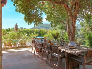 Outdoor dining - Casa Nessa Di Pinarello (Zonza)