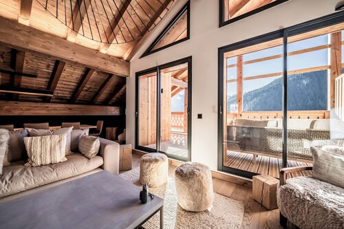 Danton – Mountain View Apartment & Jacuzzi, Châtel