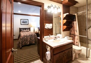 Hair dryer, towels, soap, shampoo - Spacious 2 BR Condo w/ Loft | Fireplace + Hot Tub (Steamboat Springs)