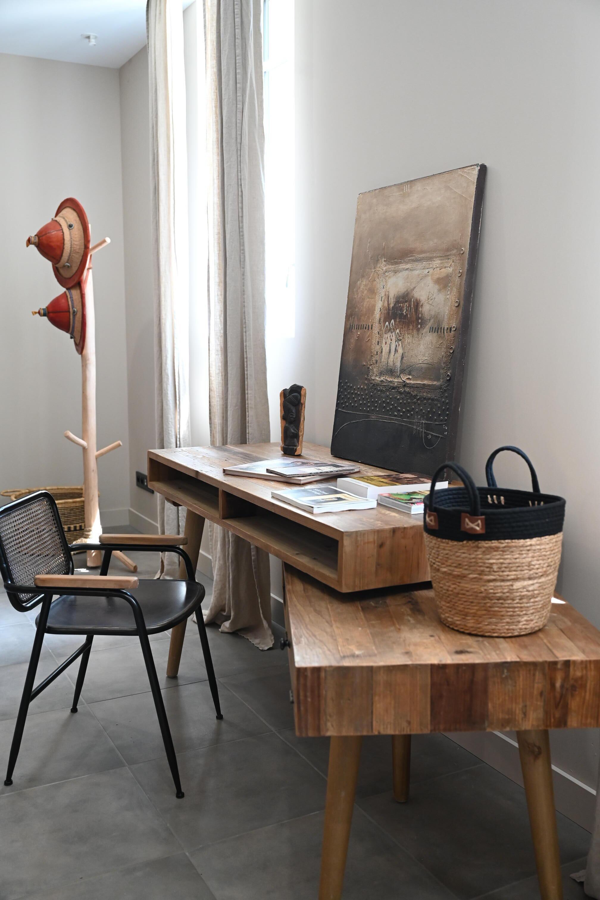 Deluxe tweepersoonskamer, uitzicht op tuin | Interieur