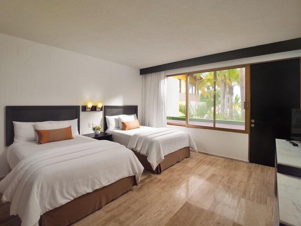 Estudio estándar, balcón, vista al jardín