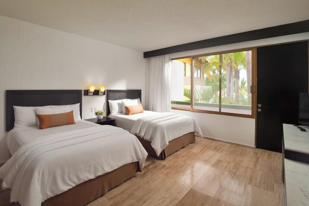 Estudio estándar, balcón, vista al jardín