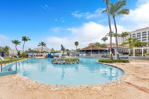 Pool - Luxury Oceanfront 2BR |Beach Access + Resort Pools (Vega Baja)