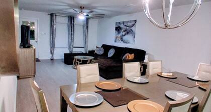 Serene brand new modern 4-bedroom house with AC in charming Aubrey