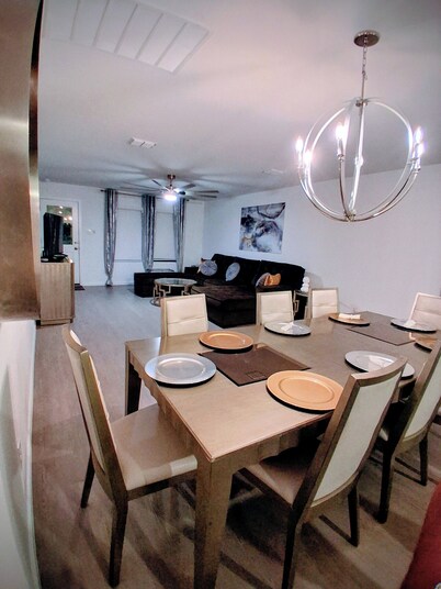 Serene  brand new modern 4-bedroom house with AC in charming Aubrey