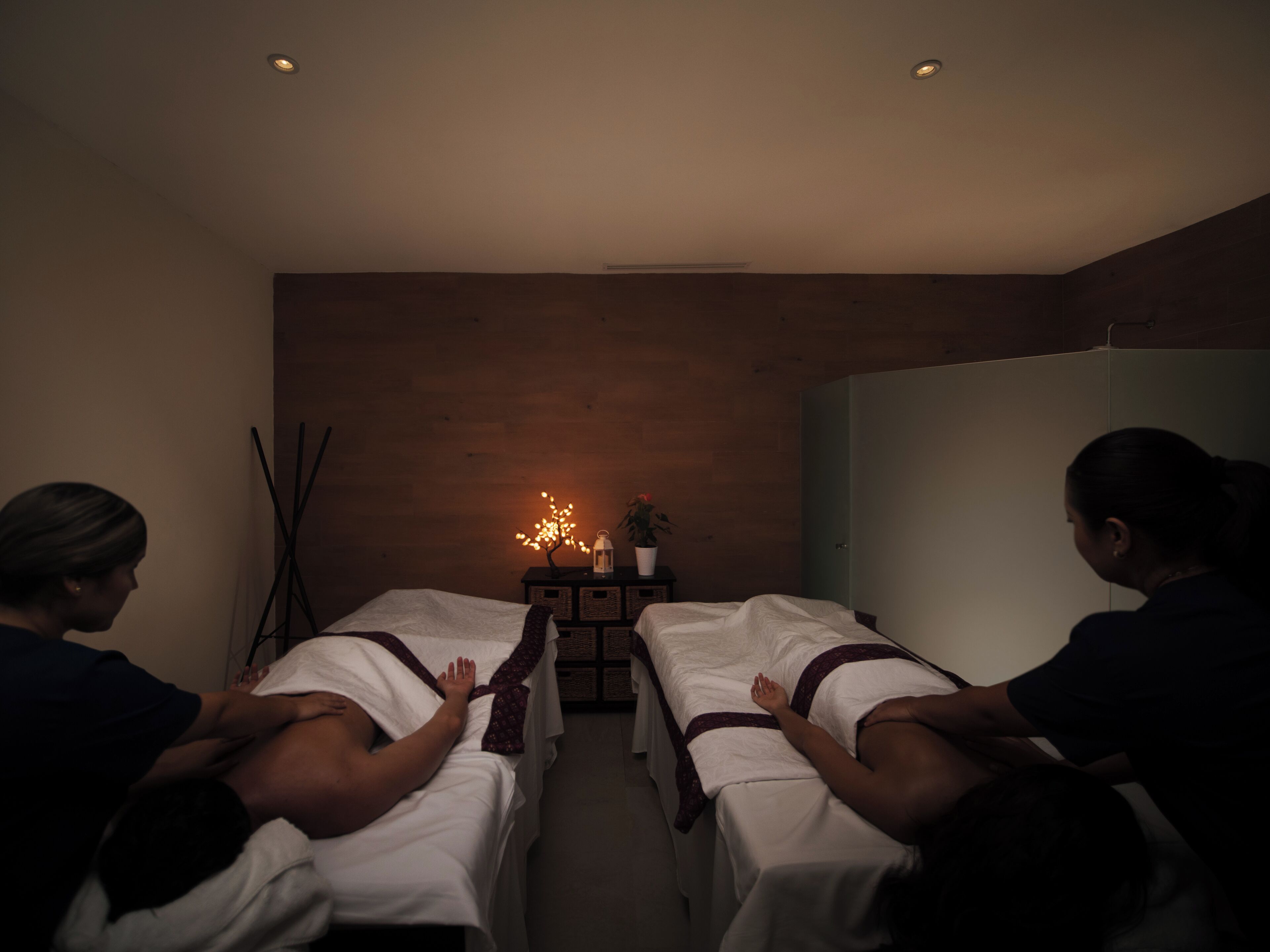 Espace de soins pour les couples, sauna, hammam, soins corporels