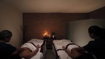 Espace de soins pour les couples, sauna, hammam, soins corporels