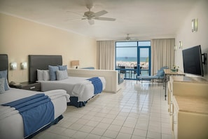 Junior Suite | Egyptian cotton sheets, premium bedding, down comforters - El Cid Marina Beach Hotel - All Inclusive (Mazatlán)