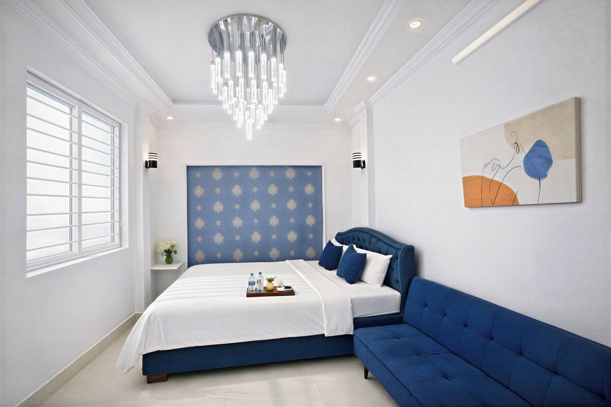 Superior-Doppelzimmer | Schreibtisch, laptopgeeigneter Arbeitsplatz, kostenloses WLAN