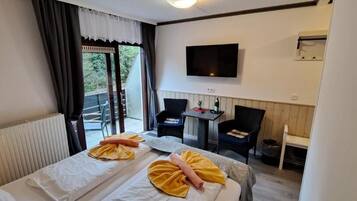 Dobbeltrom – comfort, balkong, fjellutsikt | Wi-fi (inkludert)