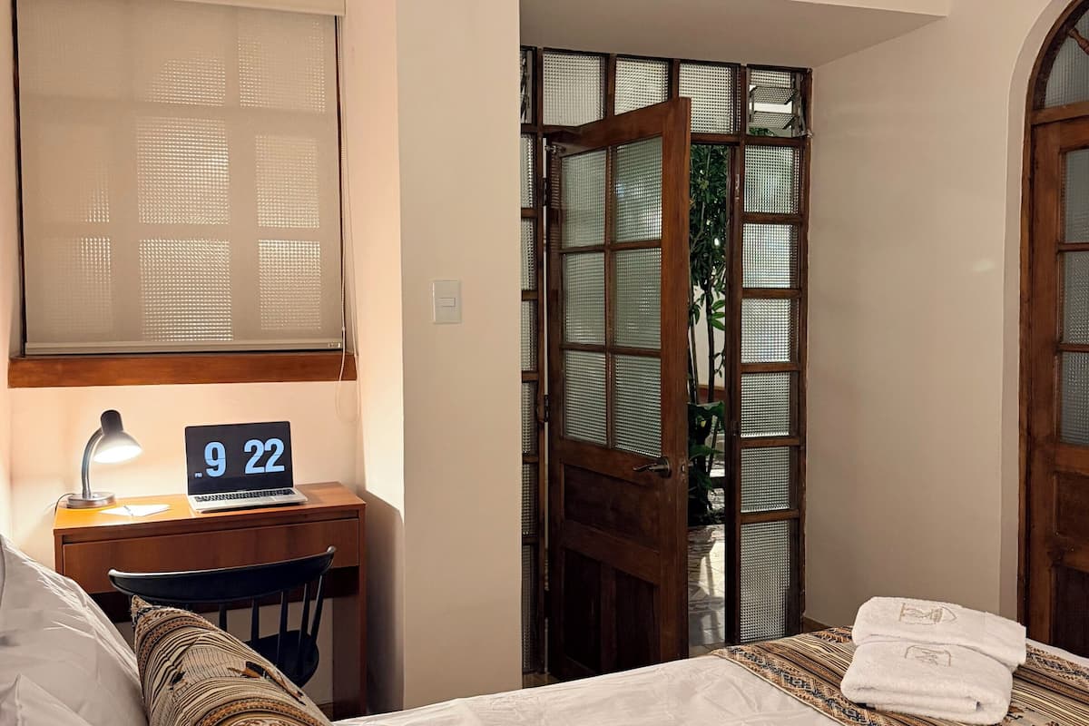 Enkeltværelse | Skrivebord, arbejdsområde til bærbare computere, gratis Wi-Fi