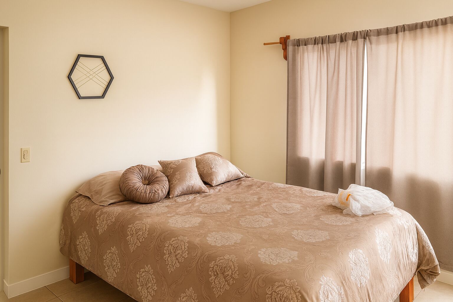 1 quarto, Wi-Fi, roupa de cama