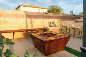 Terrace/patio - Spacious 4-bedroom house in charming Tucson with AC (Tucson)