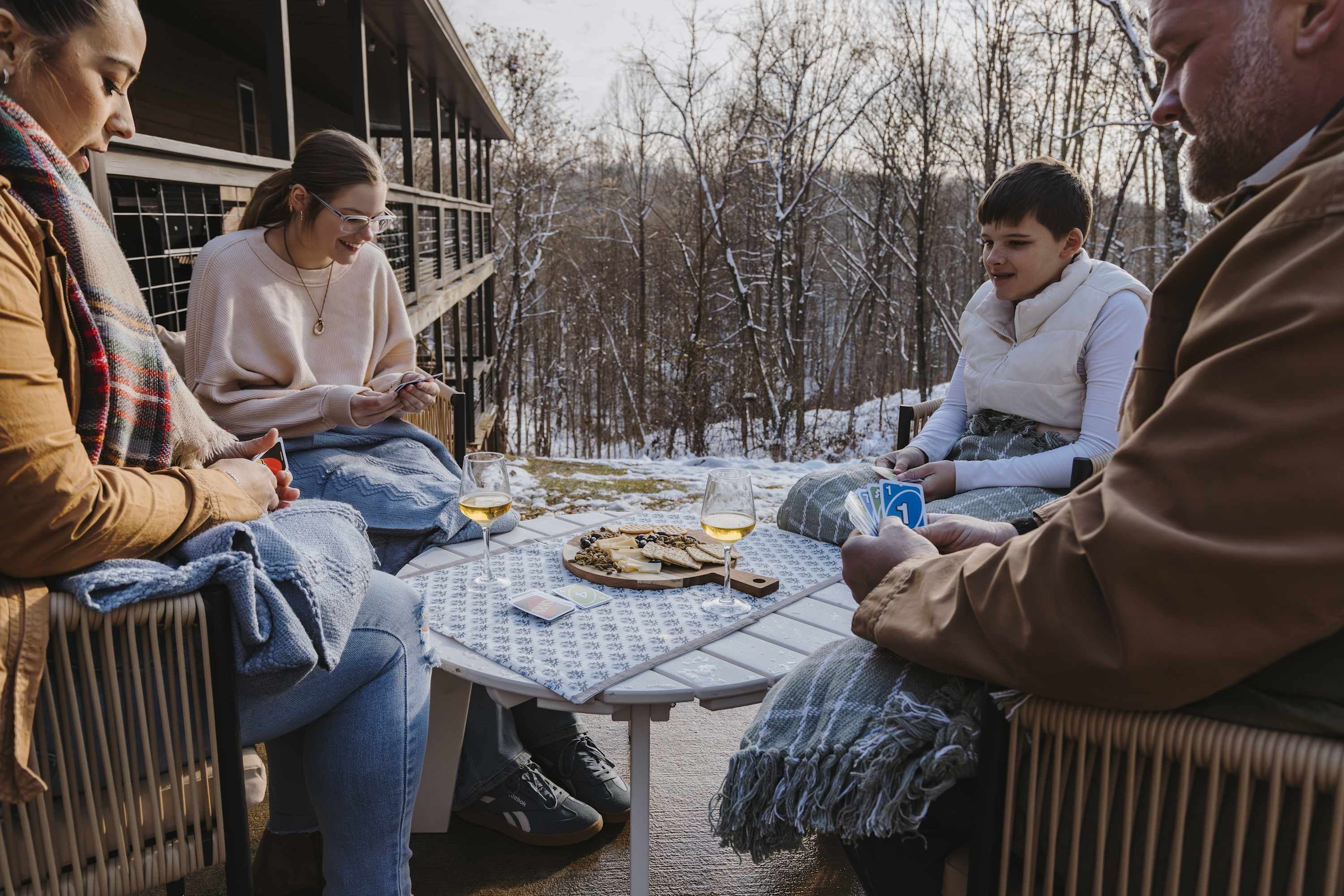 Udendørs spisemuligheder