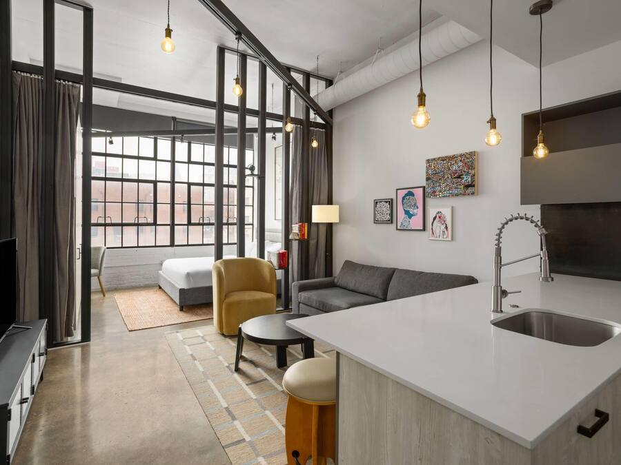 Apartment, 1 Bedroom, Non Smoking (Urban) | Premium bedding, memory foam beds, individually decorated