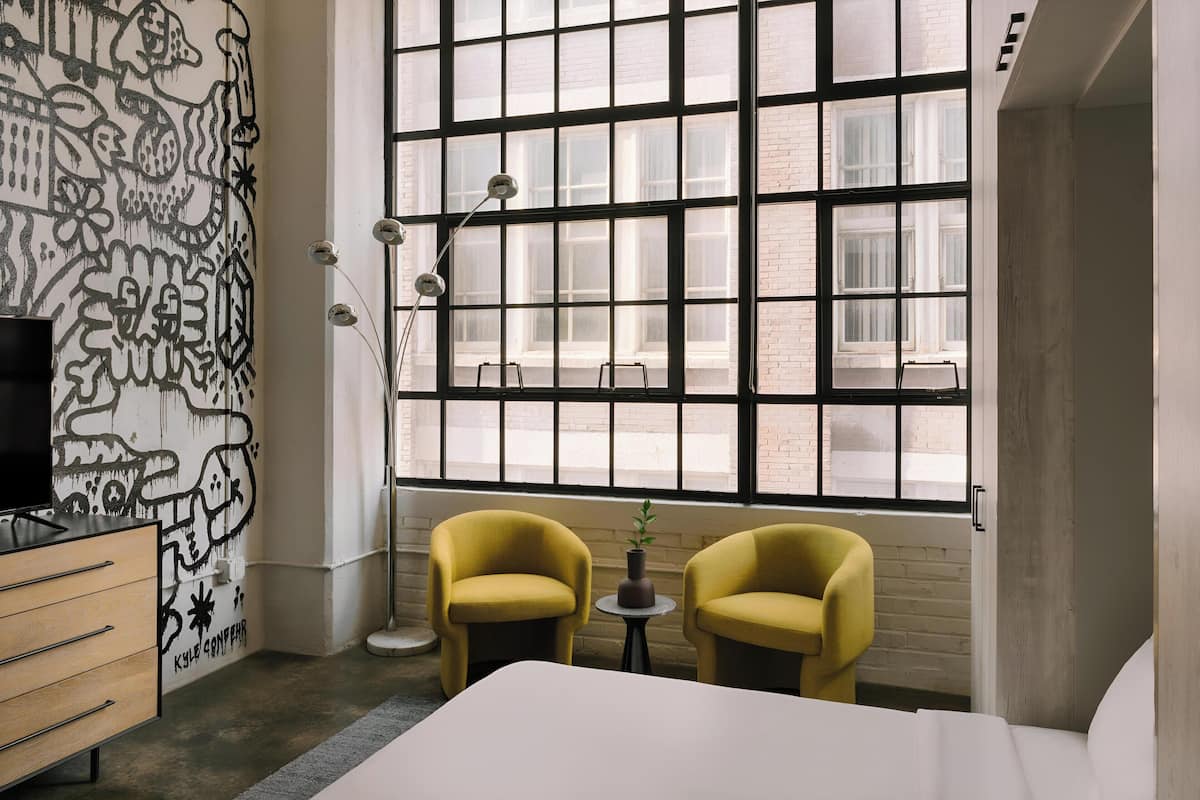 Premium bedding, memory-foam beds, individually decorated