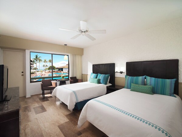 Standard Pool View | View from room - El Cid Castilla Beach Hotel - All Inclusive (Mazatlán)