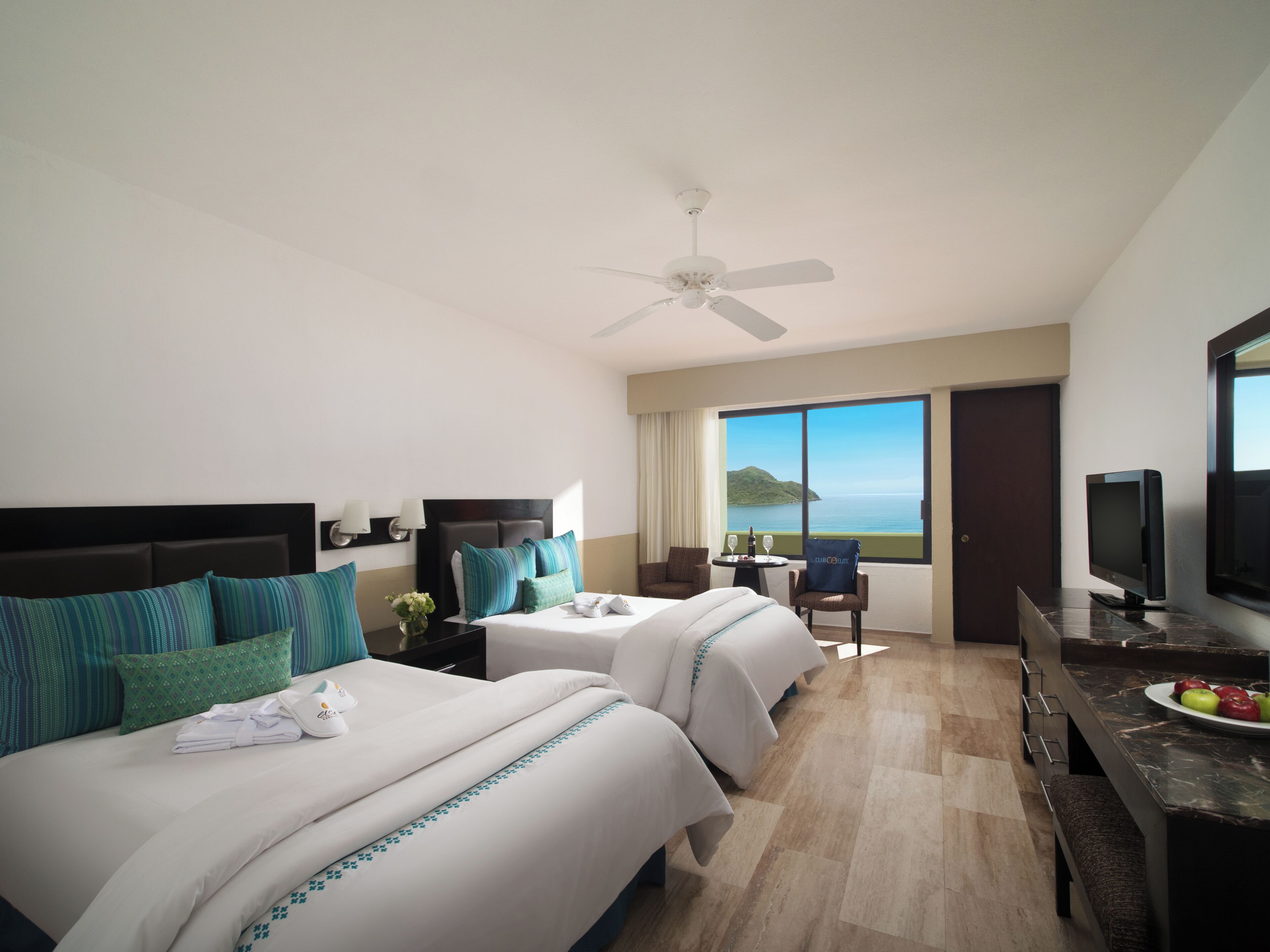 Standard Ocean View All Inclusive Elite | In-room safe, desk, iron/ironing board, free WiFi