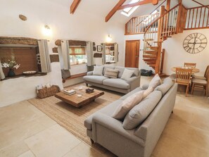 Living area - Riverside Barn (Truro)