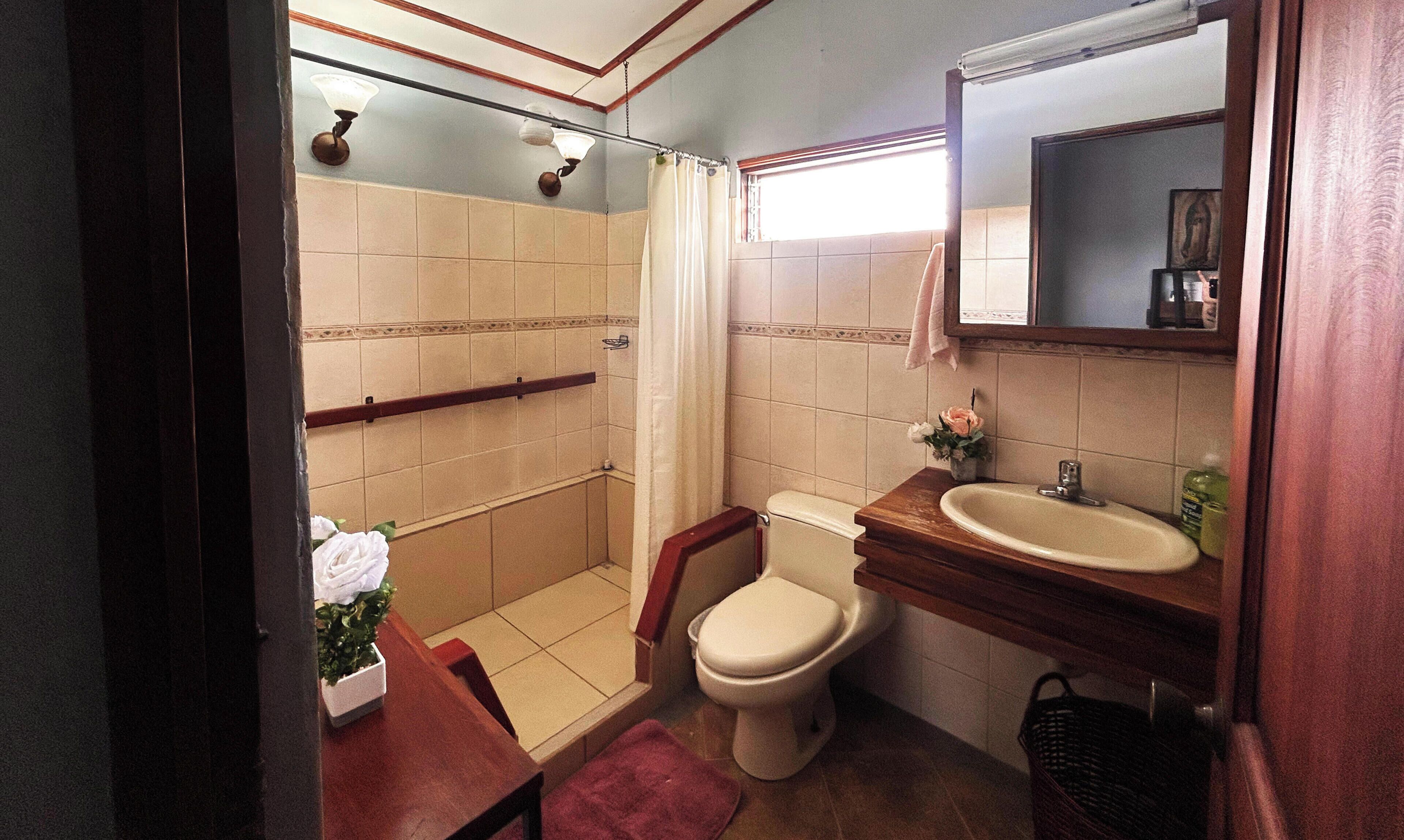 Towels, soap, toilet paper