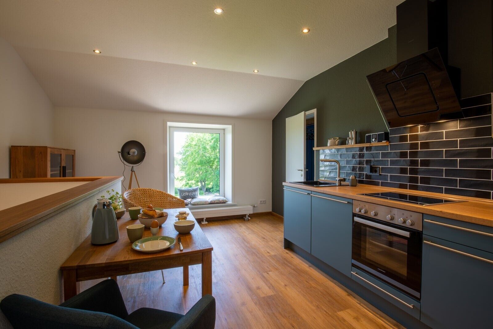 Kühlschrank, Ofen, Herdplatte, Geschirrspüler