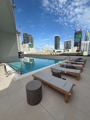 Pool - FIFA Downtown Miami  Rooftop pool + Free Parking (Miami)