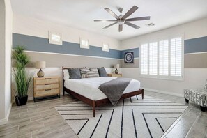 3 bedrooms, desk, iron/ironing board, travel crib - Sandcastle House: Pool, Spa, Golf! (Queen Creek)