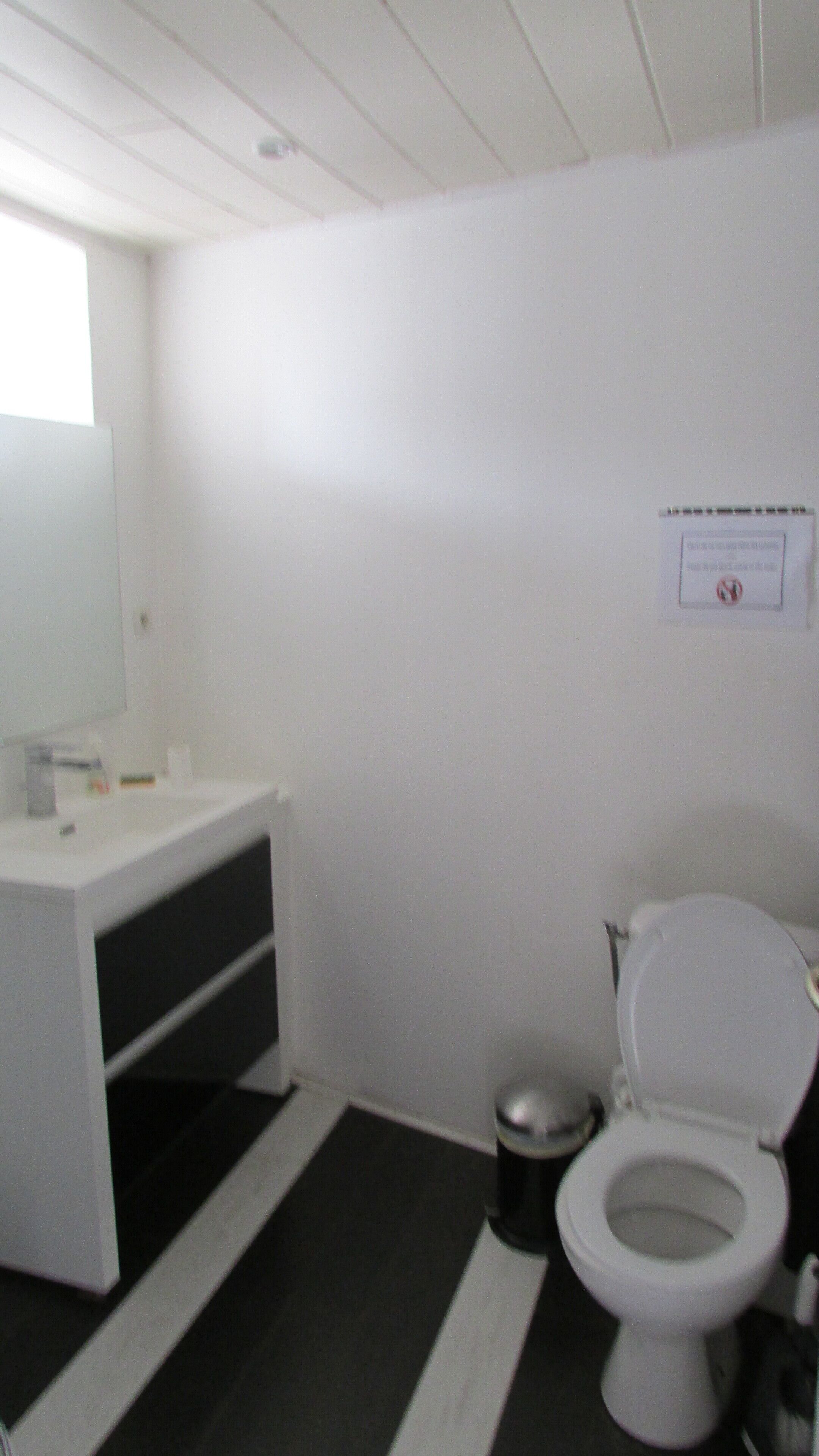 Haartrockner, Handtücher, Toilettenpapier