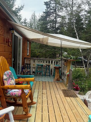 Terrace/patio - Charm in the Woods! Find your Peace and Beauty (Tremont)