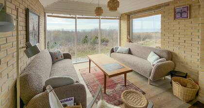 Awesome home in Knebel with house sea view