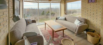 Awesome home in Knebel with house sea view