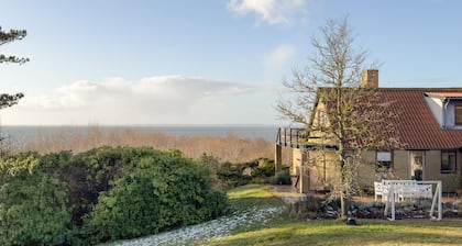 Awesome home in Knebel with house sea view