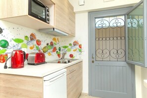 Private kitchen - Passas Studios and Apartments (Corfu)