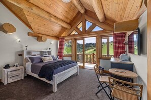 Deluxe Double Room, Balcony, Garden View - Yellowstone Lodge New Zealand (Ōkaihau)