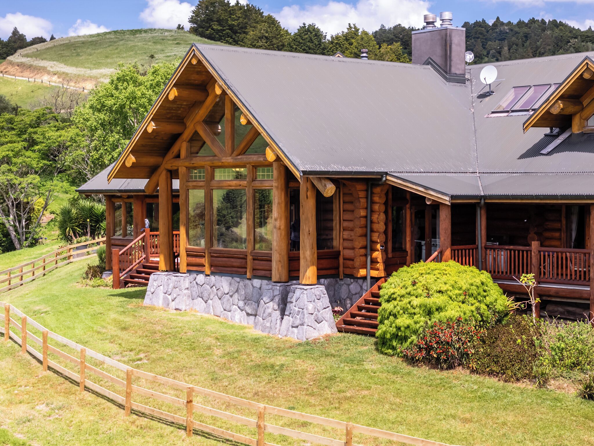 Fachada da propriedade