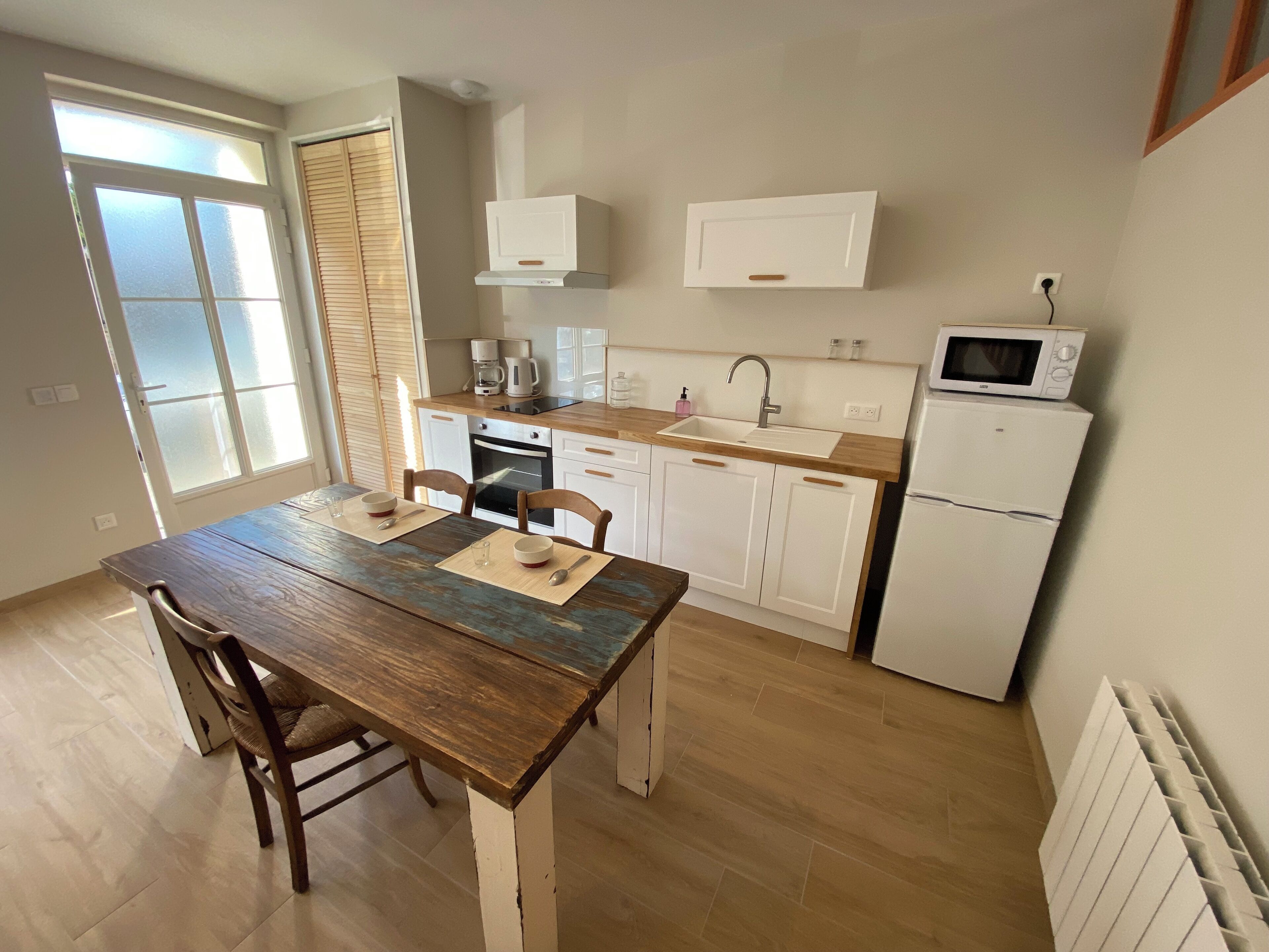 Microwave, oven, stovetop