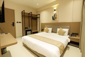 Superior Room | Desk, laptop workspace, free WiFi - M Square Express (Indore)