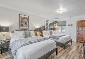 1 室のベッドルーム、WiFi (無料)、ベッドシーツ