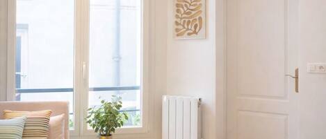 1 chambre, fer et planche Ă repasser, Wi-Fi, draps fournis