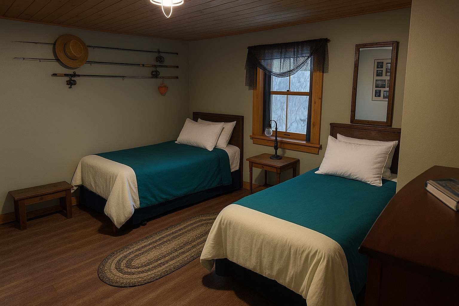 4 chambres, décoration personnalisée, ameublement personnalisé, bureau