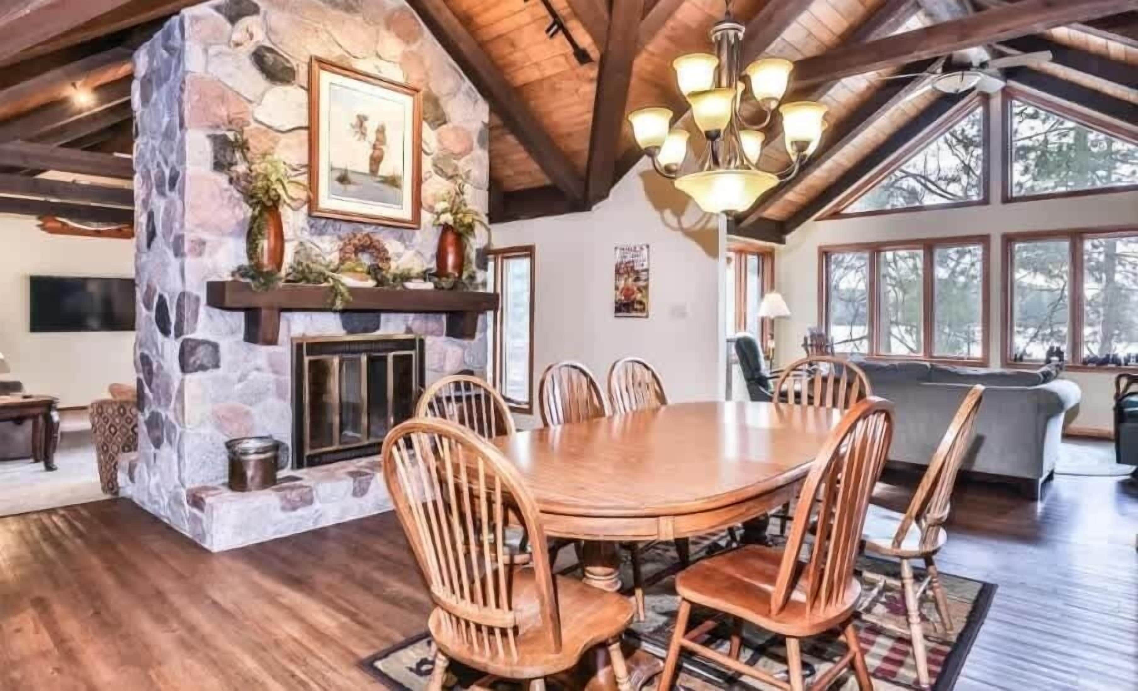 House, Multiple Beds, Kitchen (Musky Lodge) | Interior