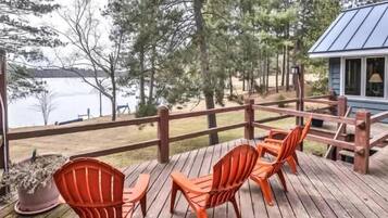 House, Multiple Beds, Kitchen (Musky Lodge) | View from room