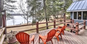 Talo, useita sänkyjä, keittiö (Musky Lodge) | Näkymä huoneesta